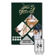 Gen-Of GK-2037 70x37.125 2400 Etiket