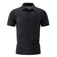 Generic H-29 Siyah Kısa Kollu Tops Tee Erkek Kaplumbağa Boyun Yaz Sonbahar Gömlek Tarz 2025 Y2K Erkek T-shirt