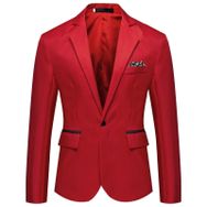 Generisch 2025 Dar Kesim Modern RD1 Blazer Erkek Takım Ceket