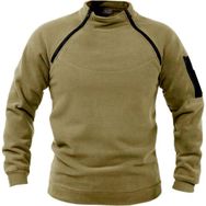 Genius Store Kombat Tactical Bej Fermuarlı Outdoor Erkek Polar