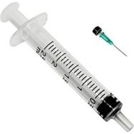 Genject Yeşil Kısa İğneli 2.5 ml 21 g x 16 mm 3 Parça 100 Adet Enjektör