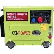 Genpower GDG 7000 ECX 7 Kva Dizel Süper Sessiz Kabinli Monofaze Portatif Jeneratör