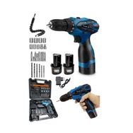 Germany Style GRM-332 18V Çift Akülü Şarjlı Matkap Li-Ion Bataryalı 27 Parçalı Matkap