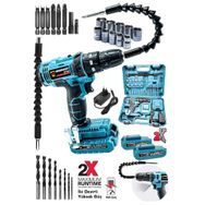 Germany Style GRM-99880 15000 MAH VFX Darbeli 2 Akülü Vidalama Matkap