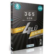 Gezegen Yayıncılık - 8. Sınıf LGS 1. Dönem 365 Gün 4 Çözümlü Deneme