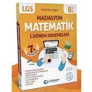 Gezegen Yayınları 8. Sınıf LGS 1. Dönem Matematik 7li Denemeleri