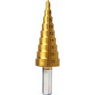 GFB Titanyum Kaplama 4 - 20 mm Kademeli Matkap Ucu