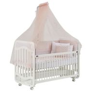 G&G Baby Bianco Anne Yanı Beşik Ve Pembe Uyku Seti