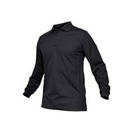 Ghassy Co. Jersey Siyah Golf Polo Gömlek Pike Performans Taktik Askeri Uzun Kollu Erkek T-shirt