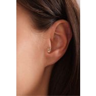Gianfranco 14 Ayar Miço Düğüm Tragus Altın Küpe
