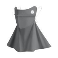 Gibz Balaclava Koyu Gri Güneş Koruma Kadın Boyunluğu