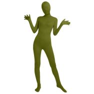 Gibz Catsuit Zeytin Yeşili Tek Parça Spor Jimnastik Erkek Tulum