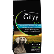 Gifyy 15 kg Kuzu Etli Köpek Maması yetişkin