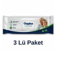 Giggles 3x50 Adet Vücut ve Perine Temizleme Havlusu