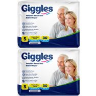 Giggles Belbantlı Küçük S 60 Adet Yetişkin Hasta Bezi
