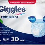 Giggles Hasta Bezi Yetişkin Large 30 Adet Emici Külot
