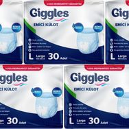 Giggles Hasta Bezi Yetişkin Large 30x5 Adet Emici Külot