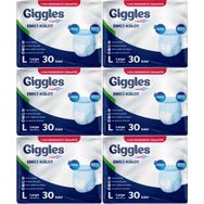Giggles Hasta Bezi Yetişkin Large 30x6 Adet Emici Külot