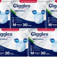 Giggles Hasta Bezi Yetişkin Medium 30x5 Adet Emici Külot