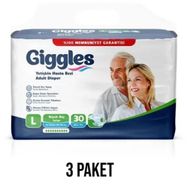 Giggles L 3x30'lu Belbantlı Yetişkin Hasta Bezi