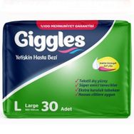 Giggles Large 30 Adet Yetişkin Emici Hasta Bezi