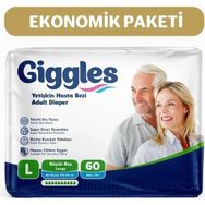 Giggles Large Yetişkin Bel Bağlamalı Hasta Bezi