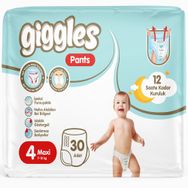 Giggles Pants No:4 Maxi 30 Adet Külot Bebek Bezi