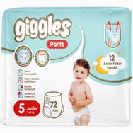 Giggles Pants No:5 Junior 72 Adet Külot Bebek Bezi