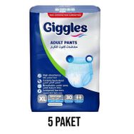 Giggles XL 5x30'lu Emici Külot Yetişkin Hasta Bezi