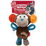 GiGwi 6286 Plush Friendz Sesli Maymun Peluş Köpek Oyuncağı