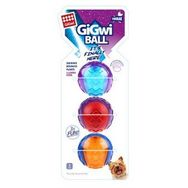 Gigwi 6409 Ball Sesli Sert Top Small 3'lü Köpek Oyuncağı