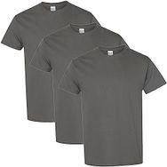 Gildan Stil G5000 Kömür Ağır Pamuklu 2'li Paket Erkek T-shirt