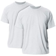 Gildan Stil G5000 Kül Grisi Ağır Pamuklu 2'li Paket Erkek T-shirt