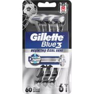 Gillette Blue 3 6'lı Beşiktaş Taraftar Tıraş Bıçağı
