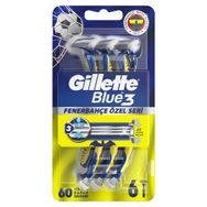 Gillette Blue3 6'lı Fenerbahçe Taraftar Tıraş Bıçağı