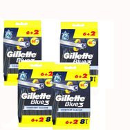 Gillette Blue3 Comfort Slalom 4 Adet 6+2'li Kullan At Tıraş Bıçağı