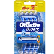Gillette Blue3 Cool 4 Adet 6+2'li Kullan At Tıraş Bıçağı