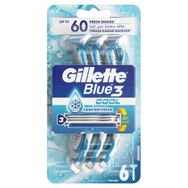 Gillette Blue3 Plus Cool 6'lı Tıraş Bıçağı