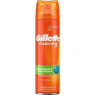 Gillette Fusion 8'li Yedek Tıraş Bıçağı + 200 ml Tıraş Jeli