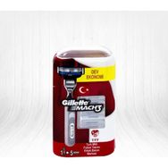 Gillette Mach3 Tıraş Makinesi 1 up + 5 Yedek Tıraş Bıçağı