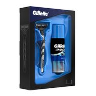Gillette Mach3 Turbo 2 Up Tıraş Makinesi + 75 ml Jel