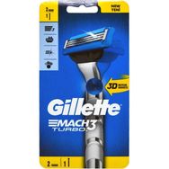 Gillette Mach3 Turbo 3D Tıraş Makinesi 2 Yedekli Tıraş Makinesi