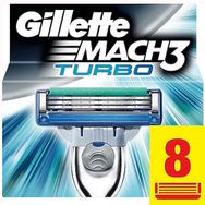Gillette Mach3 Turbo Yedek Tıraş Bıçağı 8'li X2 Adet MACH3016
