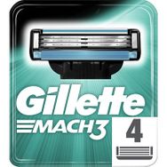 Gillette Mach3 Yedek 4 Adet Tıraş Bıçağı