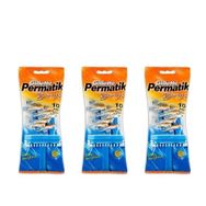 Gillette Permatik 3x10 Adet Banyo Kullan At Tıraş Bıçağı