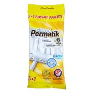 Gillette Permatik 6'lı Poşet Tıraş Bıçağı