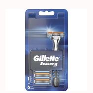 Gillette Sensor Sensor 3 Tıraş Makinesi + 14 Yedek Tıraş Bıçağı
