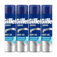 Gillette Series Nemlendirici 4x200 ml Tıraş Jeli
