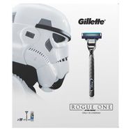 Gillette Star Wars Mach3 Turbo 1 Up Tıraş Makinesi + 2 Yedek Tıraş Bıçağı + Mach3 75 ml Jel