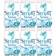 Gillette Venus Simply 2 Kullan At 4x6 Adet Kadın Tıraş Bıçağı